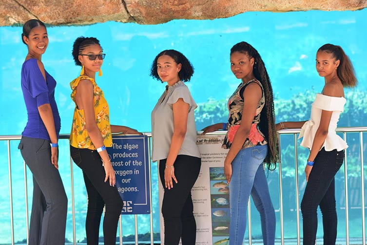 Pageant’s Contestants At Predator Reef